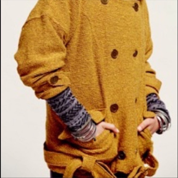 Slouchy Boucle Sweater Coat - Picture 5 of 8